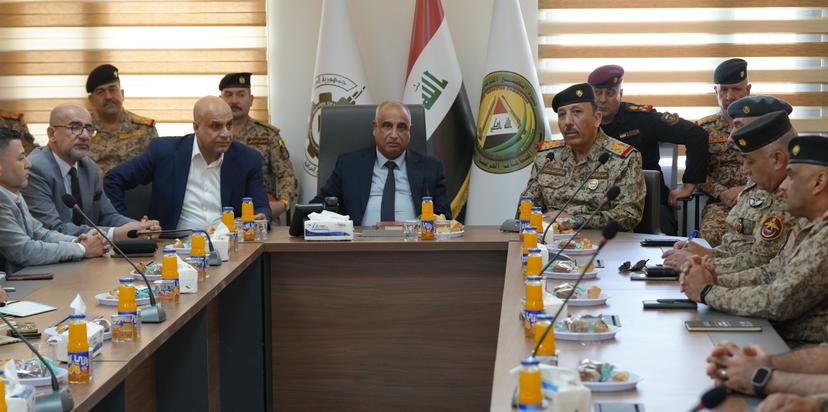 كلية الحرب تزور هيأة التصنيع الحربي وتجري جولة ميدانية في مصانعها