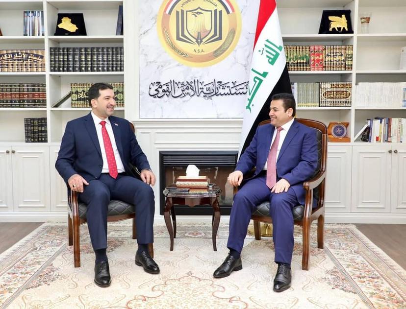 مستشار الأمن القومي السيد قاسم الأعرجي يستقبل نائب رئيس هيئة التصنيع الحربي