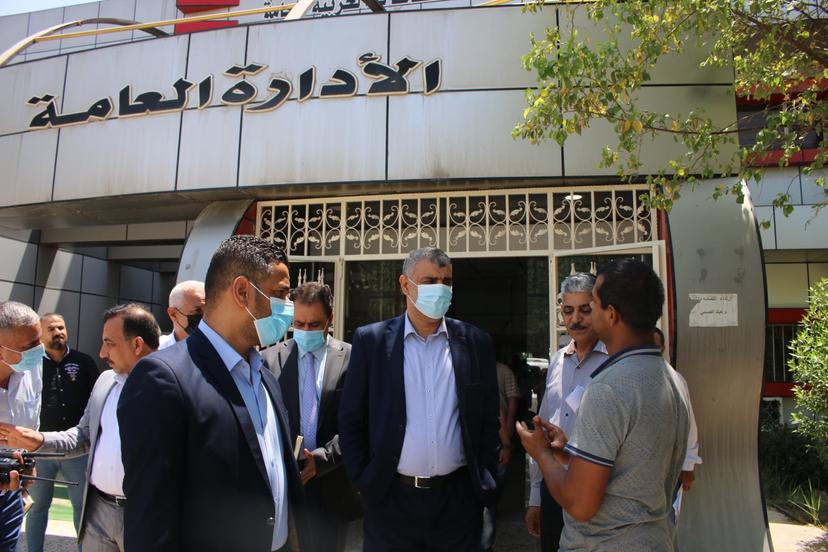 رئيس هيأة التصنيع الحربي يزور مقر شركة الصناعات الحربية العامة