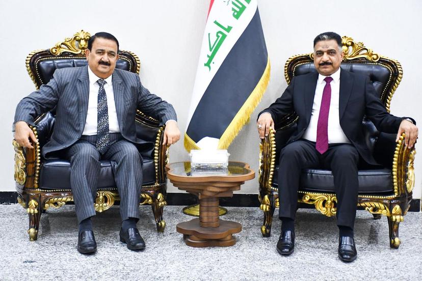 رئيس هيأة التصنيع يستقبل المستشار العسكري لرئيس الوزراء