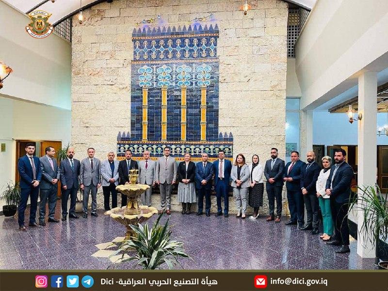 نائب رئيس هيأة التصنيع الحربي يزور السفارة العراقية في صوفيا