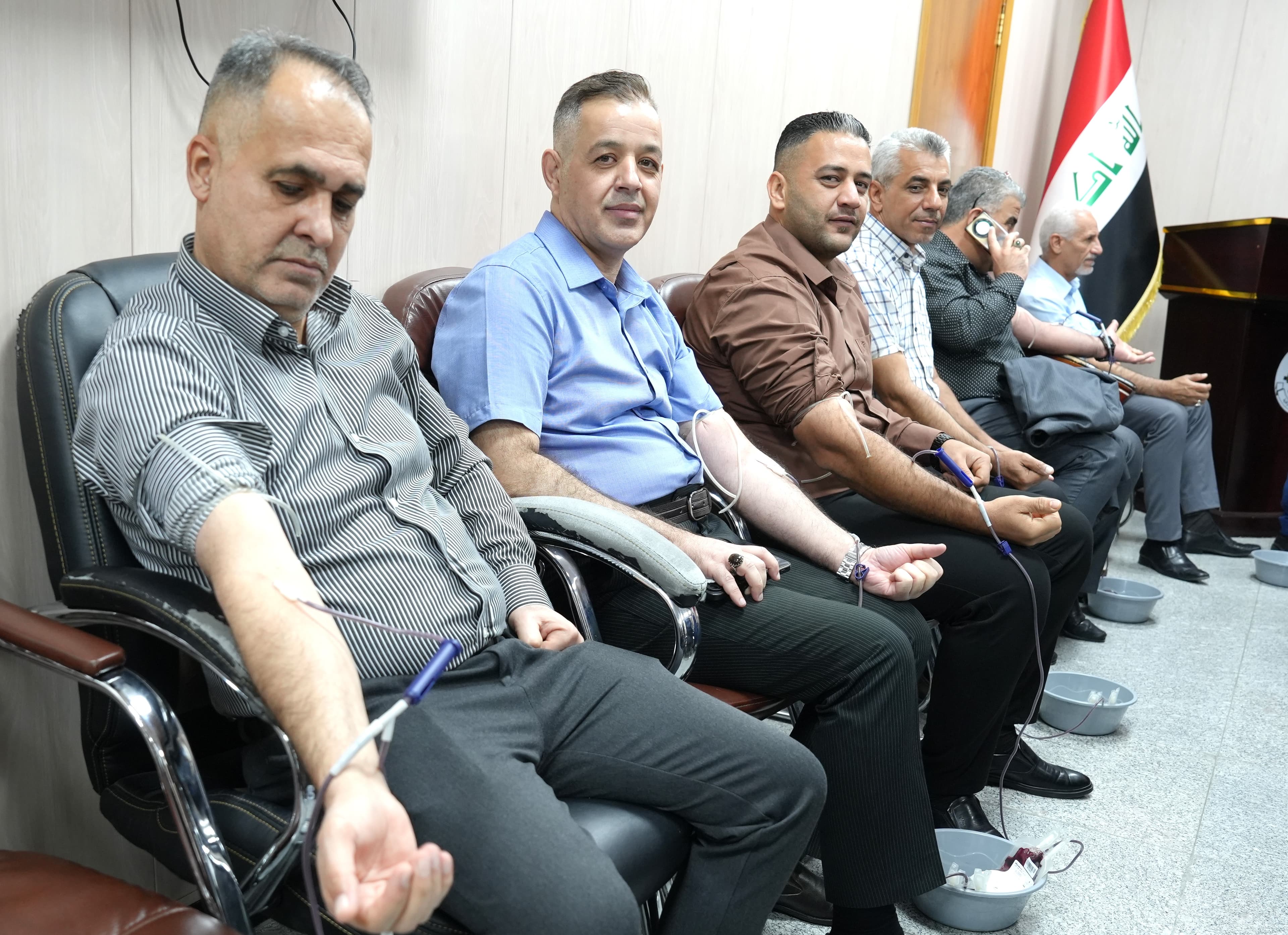 التصنيع الحربي تنظم حملة للتبرع بالدم