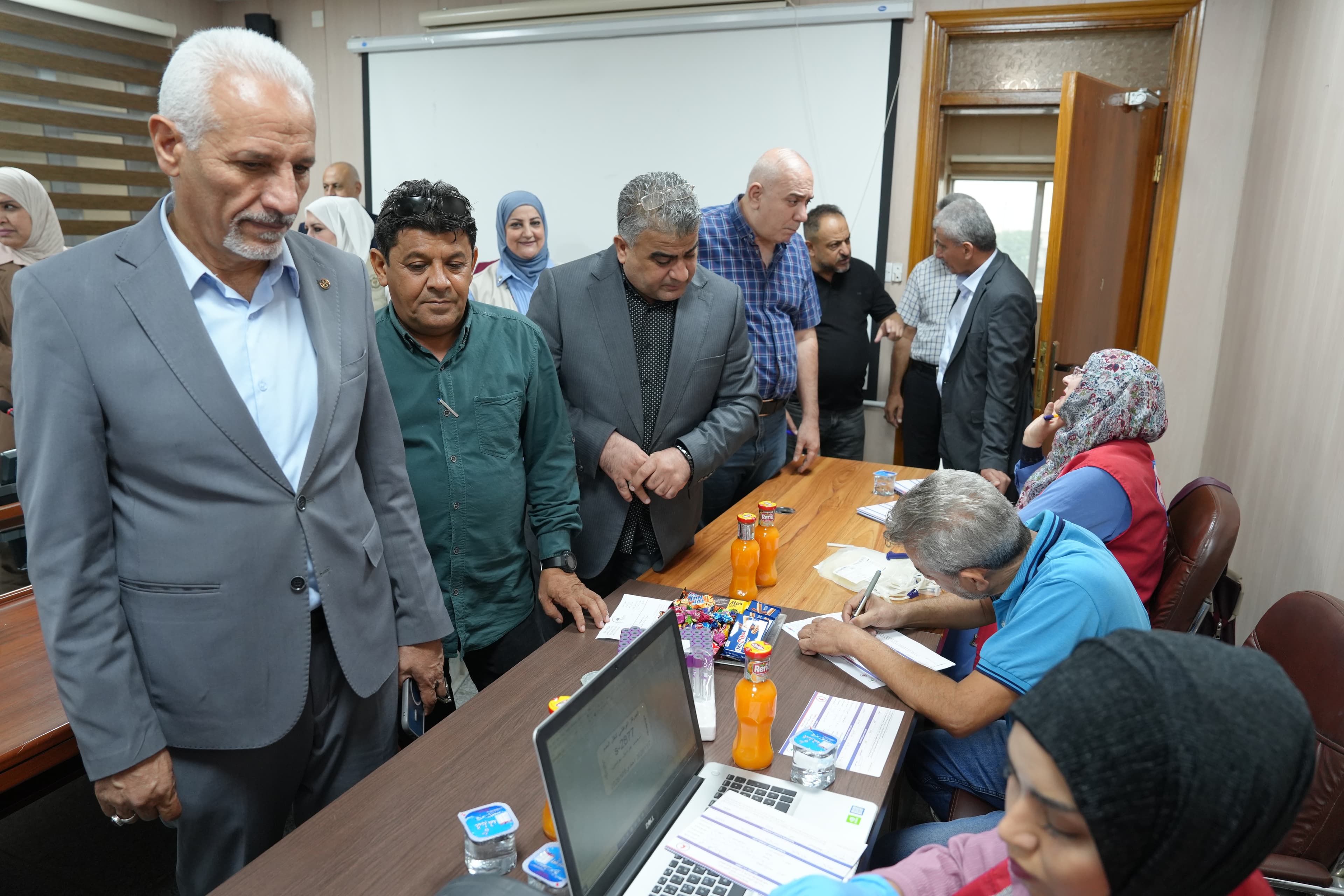 التصنيع الحربي تنظم حملة للتبرع بالدم