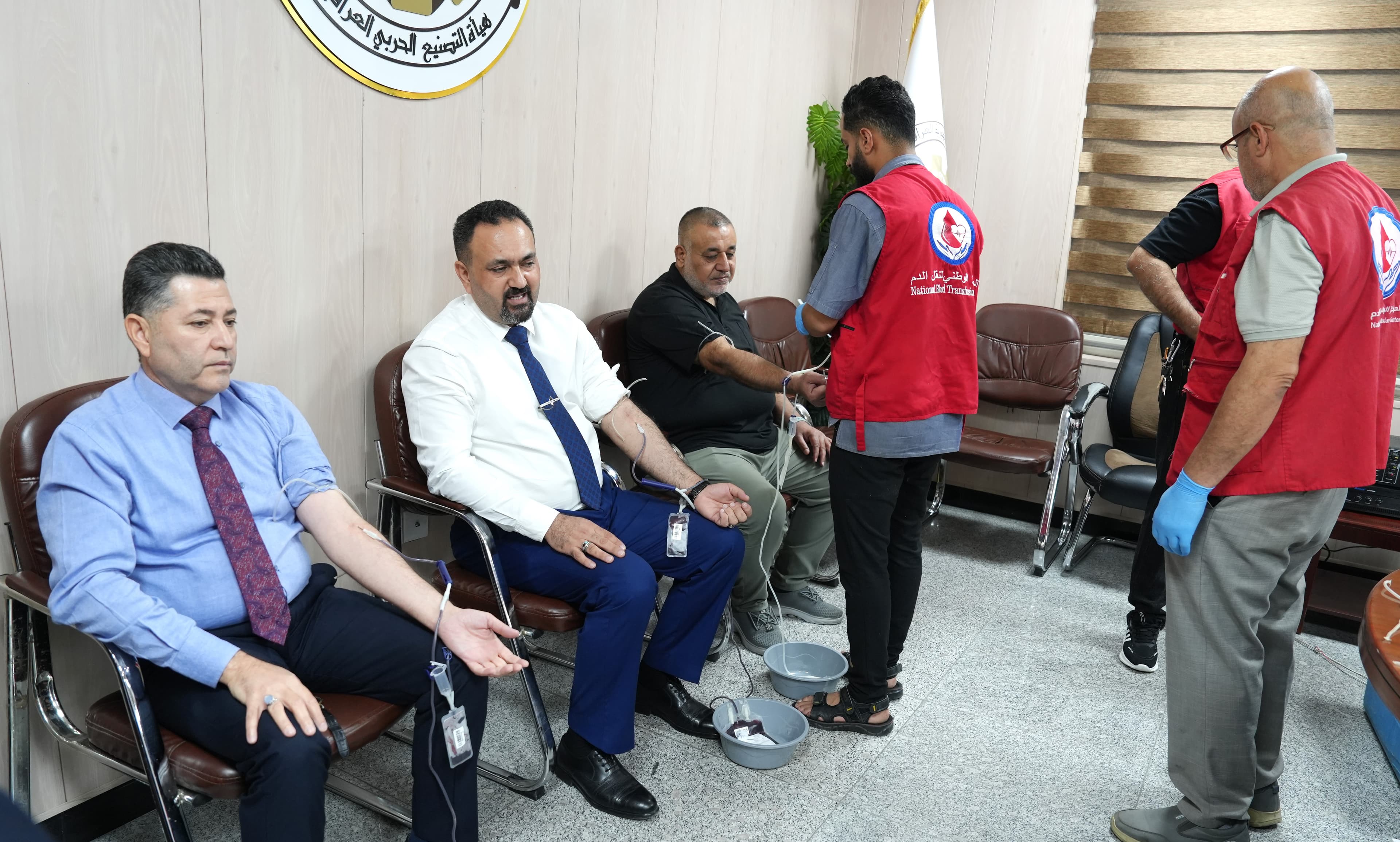التصنيع الحربي تنظم حملة للتبرع بالدم