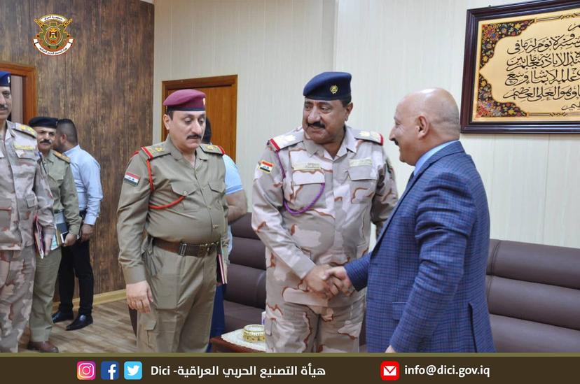مدير الصناعات النحاسية يستقبل وفدا من وزارة الدفاع لبحث سبل التعاون المشترك