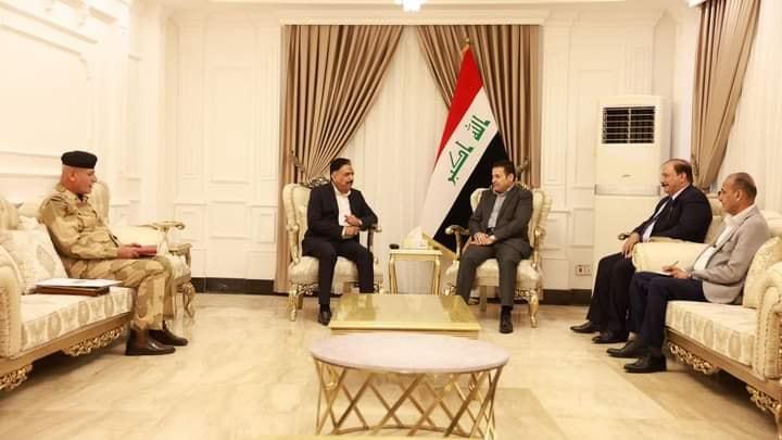 رئيس هيأة التصنيع الحربي يزور مستشارية الأمن القومي ويلتقي رئيسها السيد قاسم الأعرجي