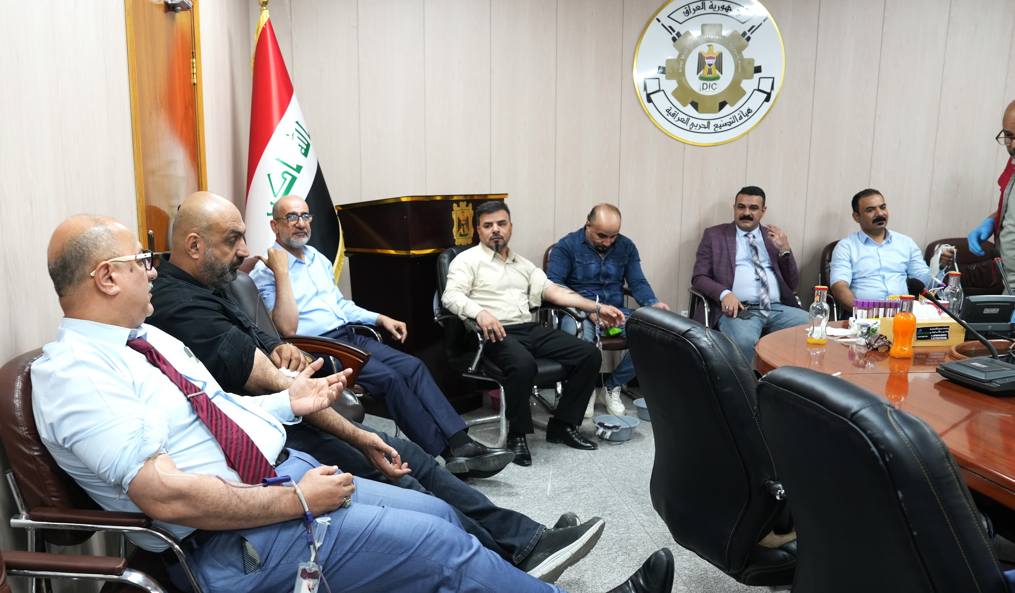 التصنيع الحربي تنظم حملة للتبرع بالدم
